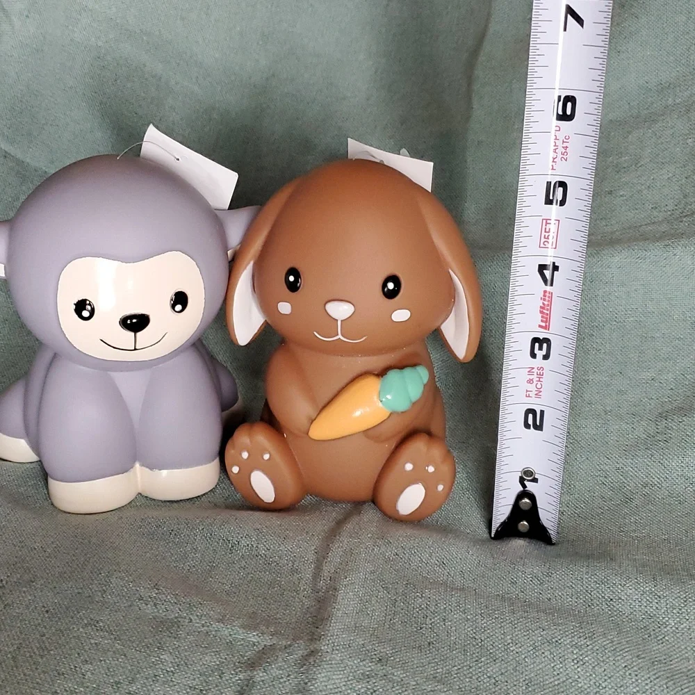 Cute Rubber Animal Squeaky Toys‎ for Dogs or Kids